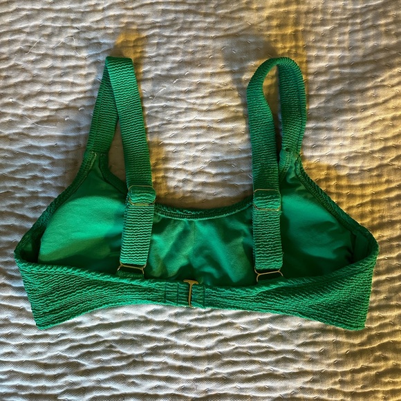 Green Bikini Top - Picture 2 of 3